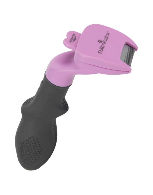 Furminator Kleine Dieren - Vachtkam - Roze Small