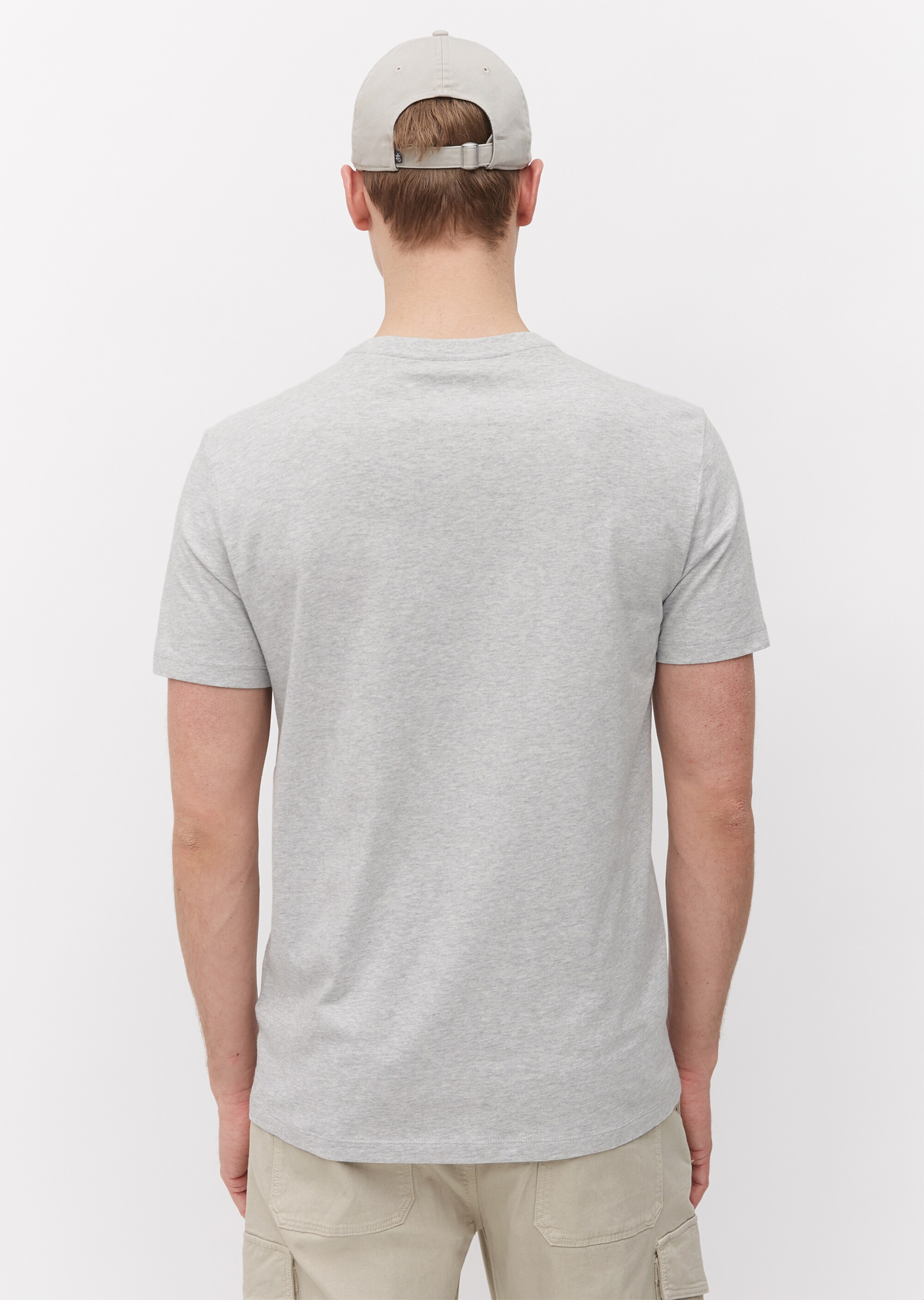 V-Neck-T-Shirt regular aus reinem Organic Cotton