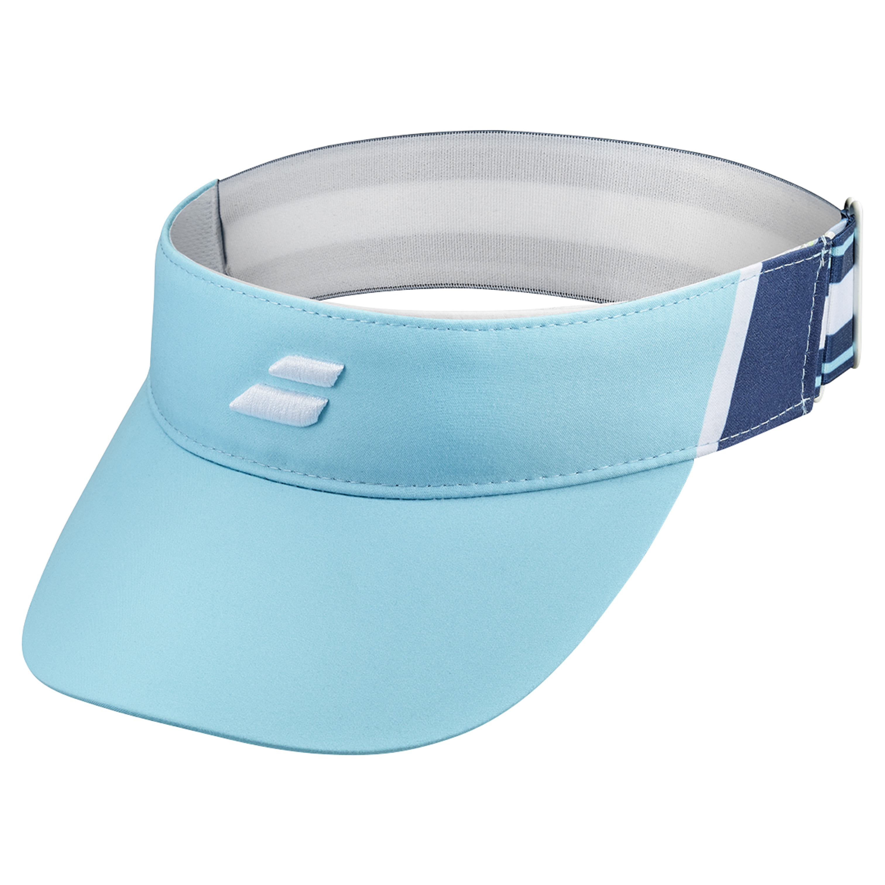 Elastic Visor Damen Weiß / Blau