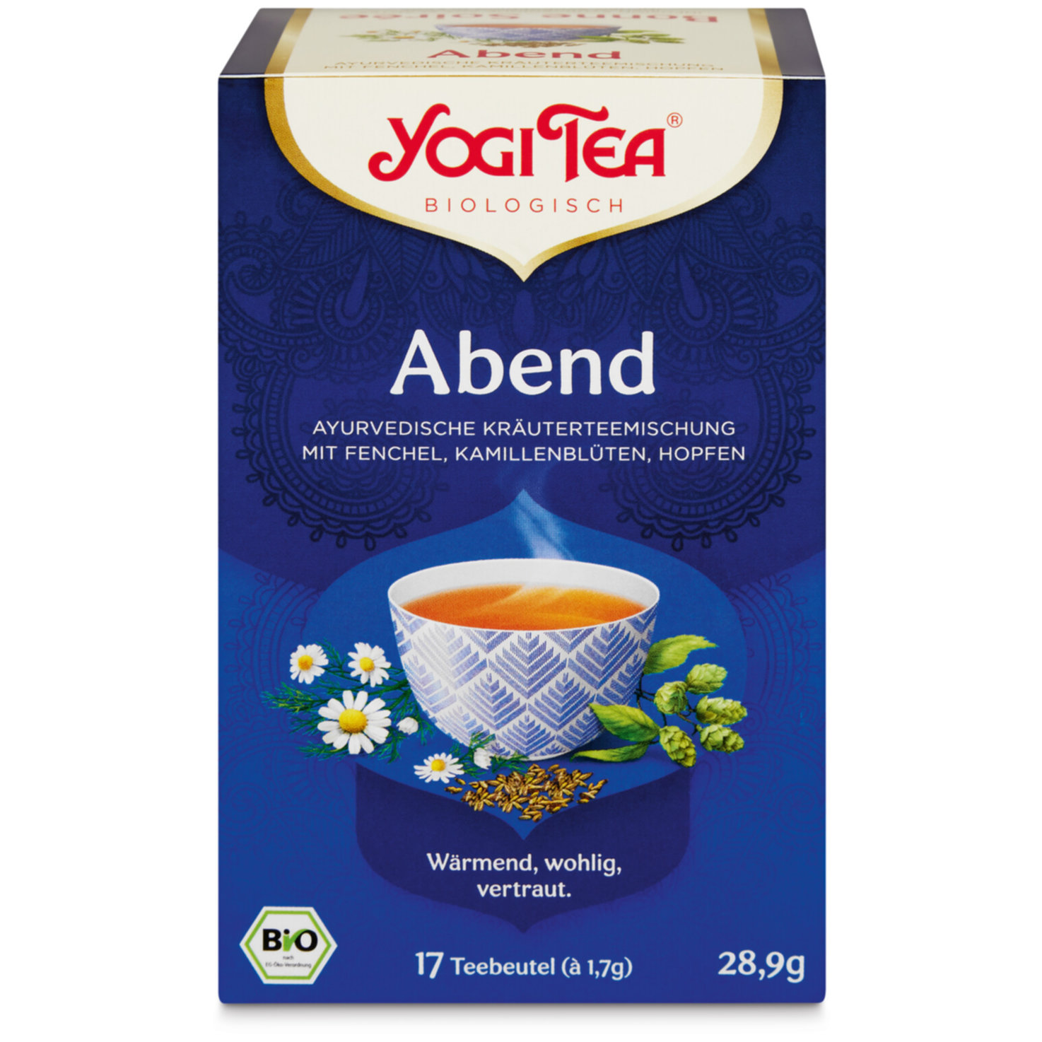 Yogi Tea Bio Abend 17 Beutel