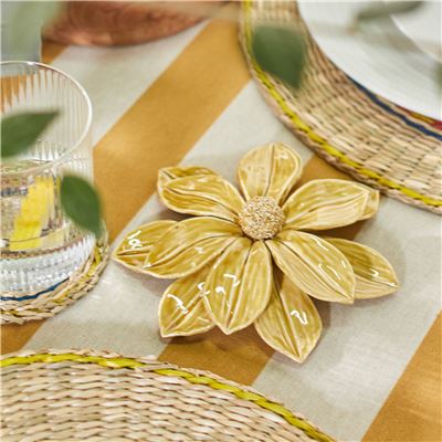 Fleur déco en céramique