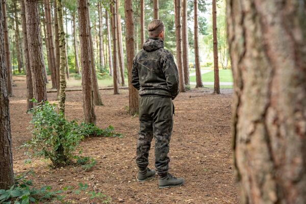 Sweat à capuche Nash ZT Wind Chill Camo pour la pêche