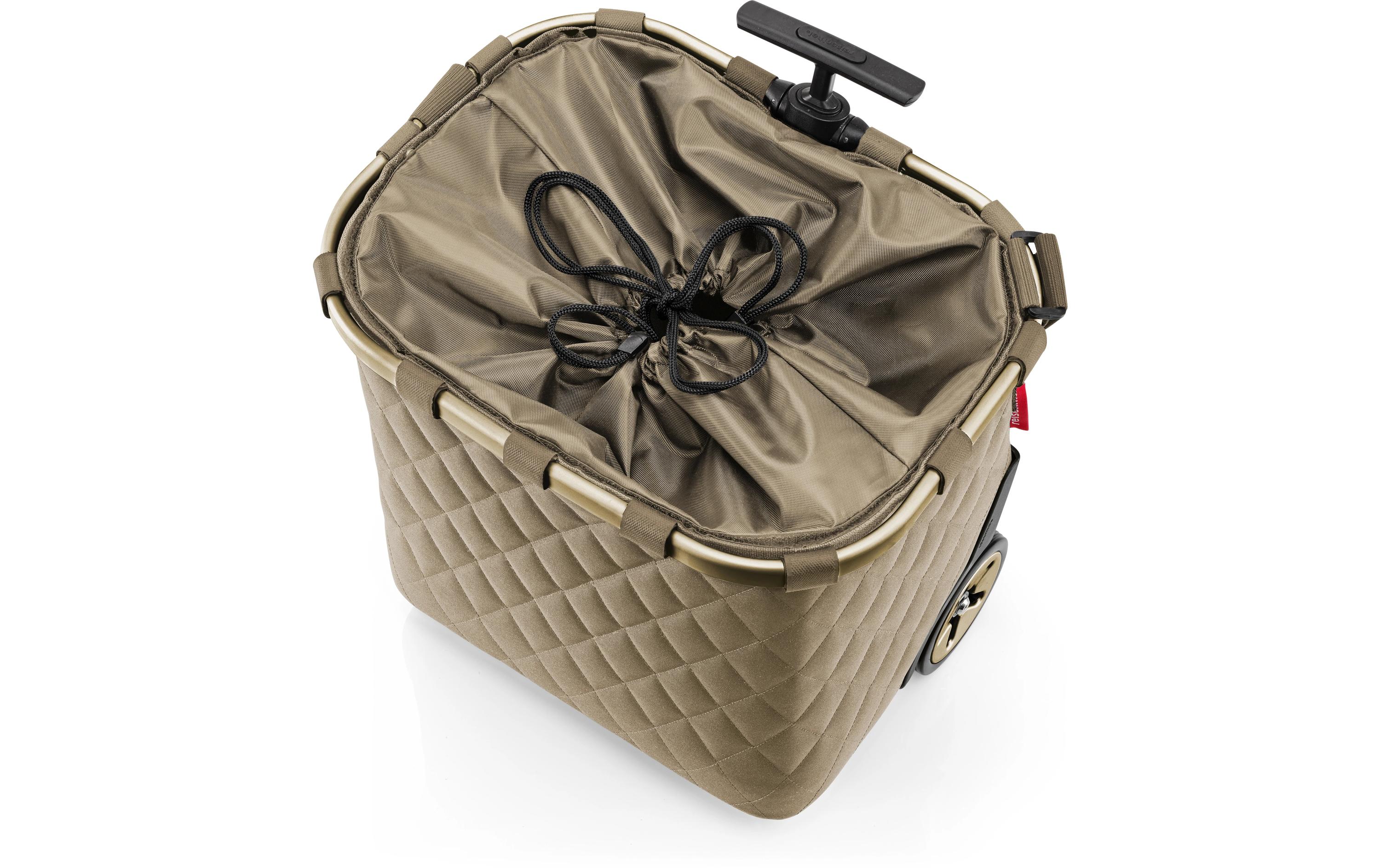 Einkaufstrolley Carrycruiser frame Rhombus olive<br>Einkaufstasche mit Kühlfunktion