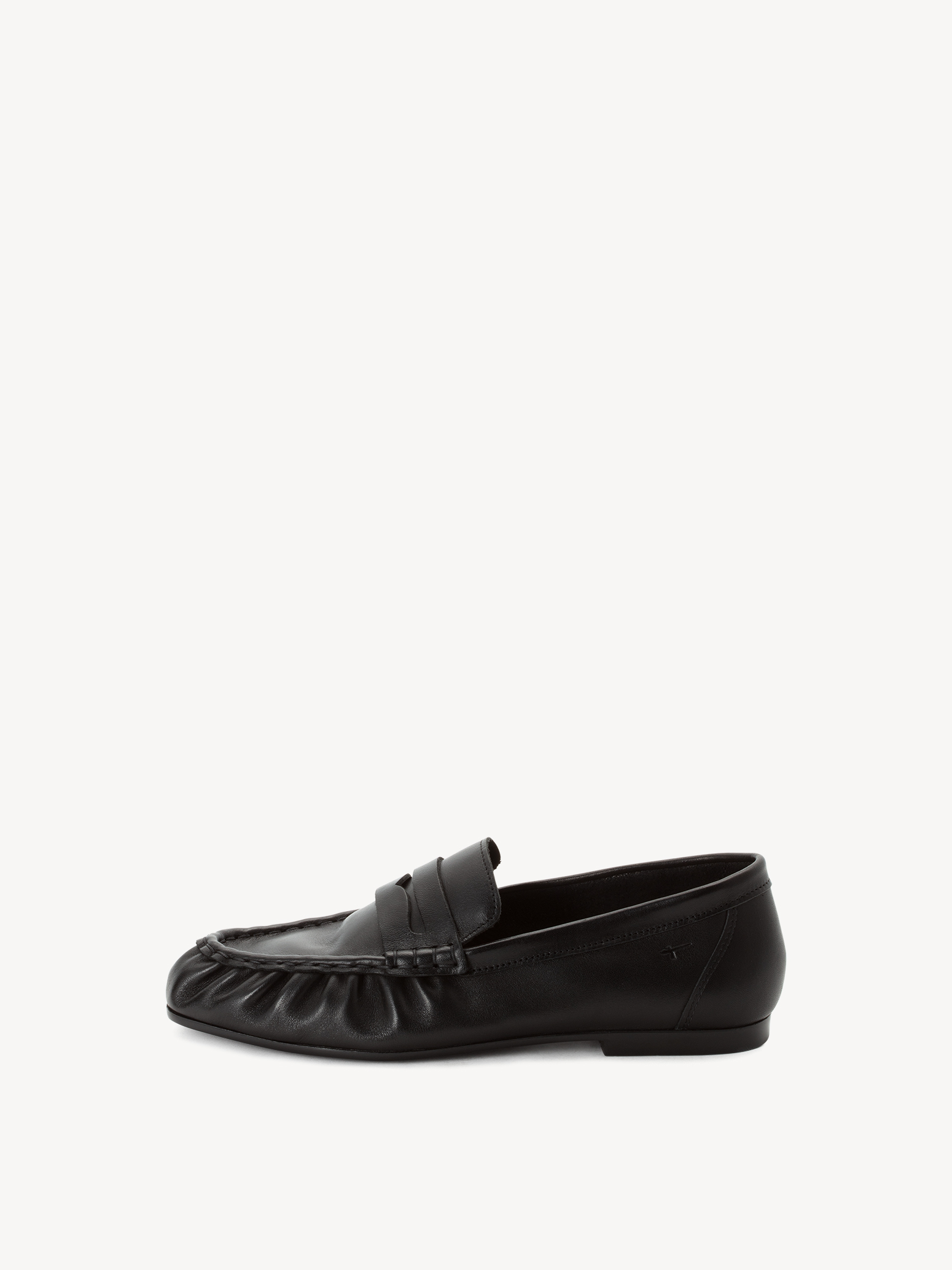 Leren Mocassin - zwart