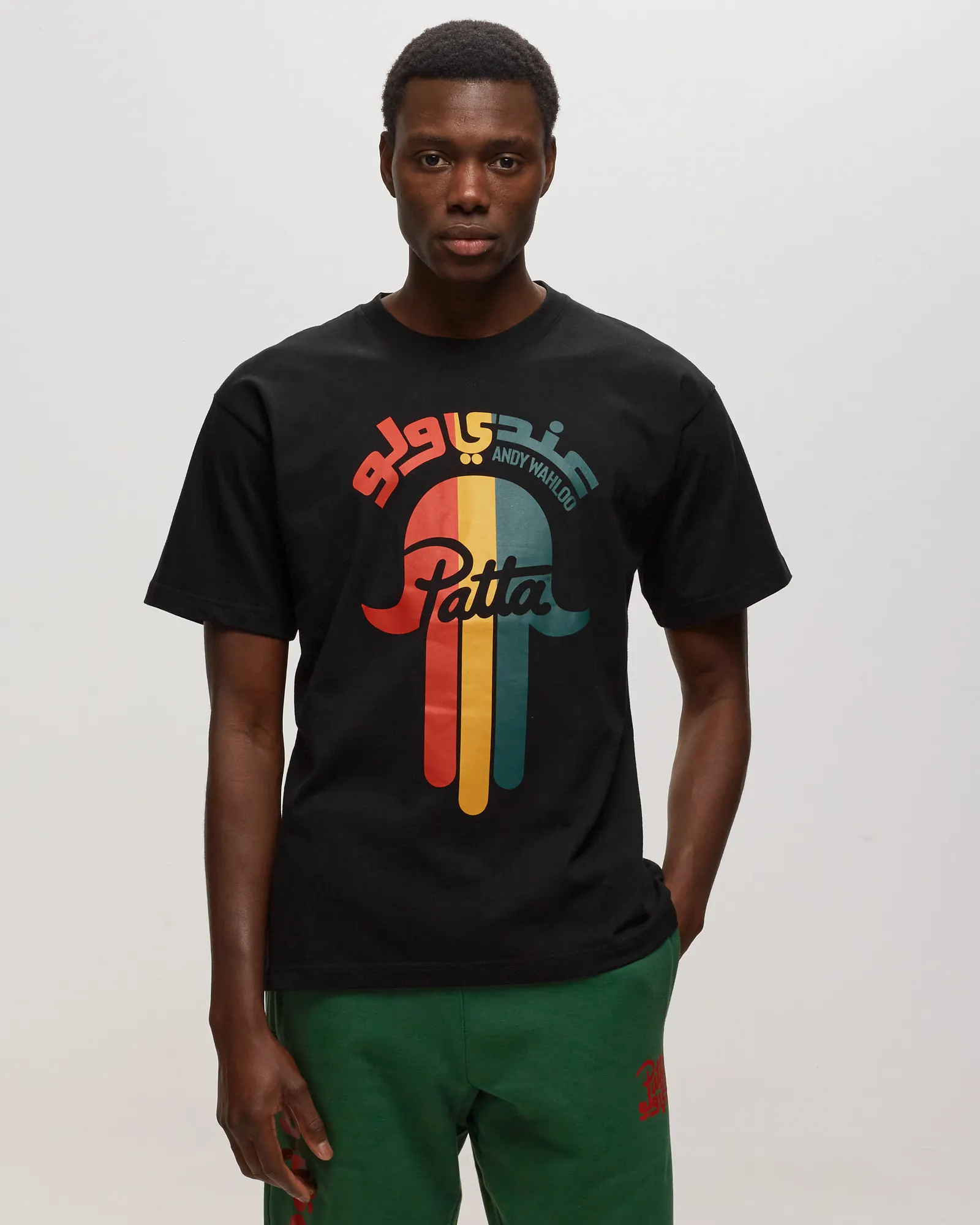 PATTA PATTA X ANDY WAHLOO HAMSA HAND T-SHIRT