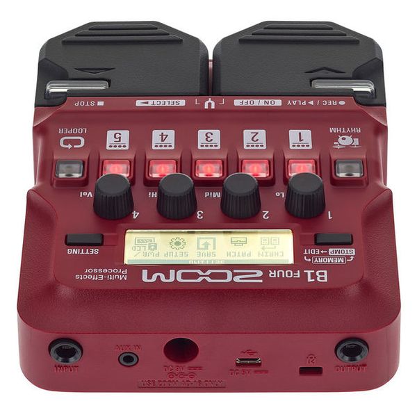Zoom B1Four Bass Multi Effect