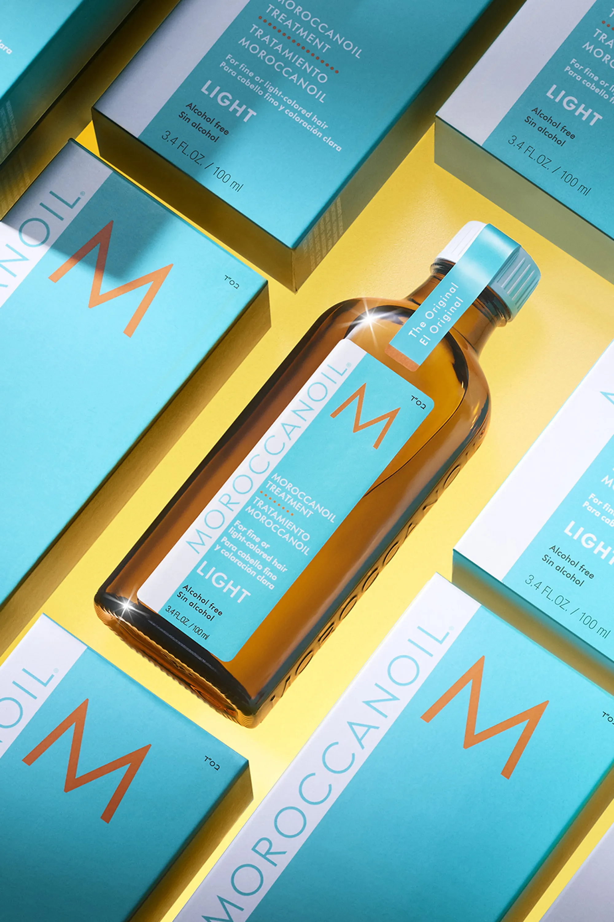Moroccanoil Soin huile Moroccanoil Light-100 ml