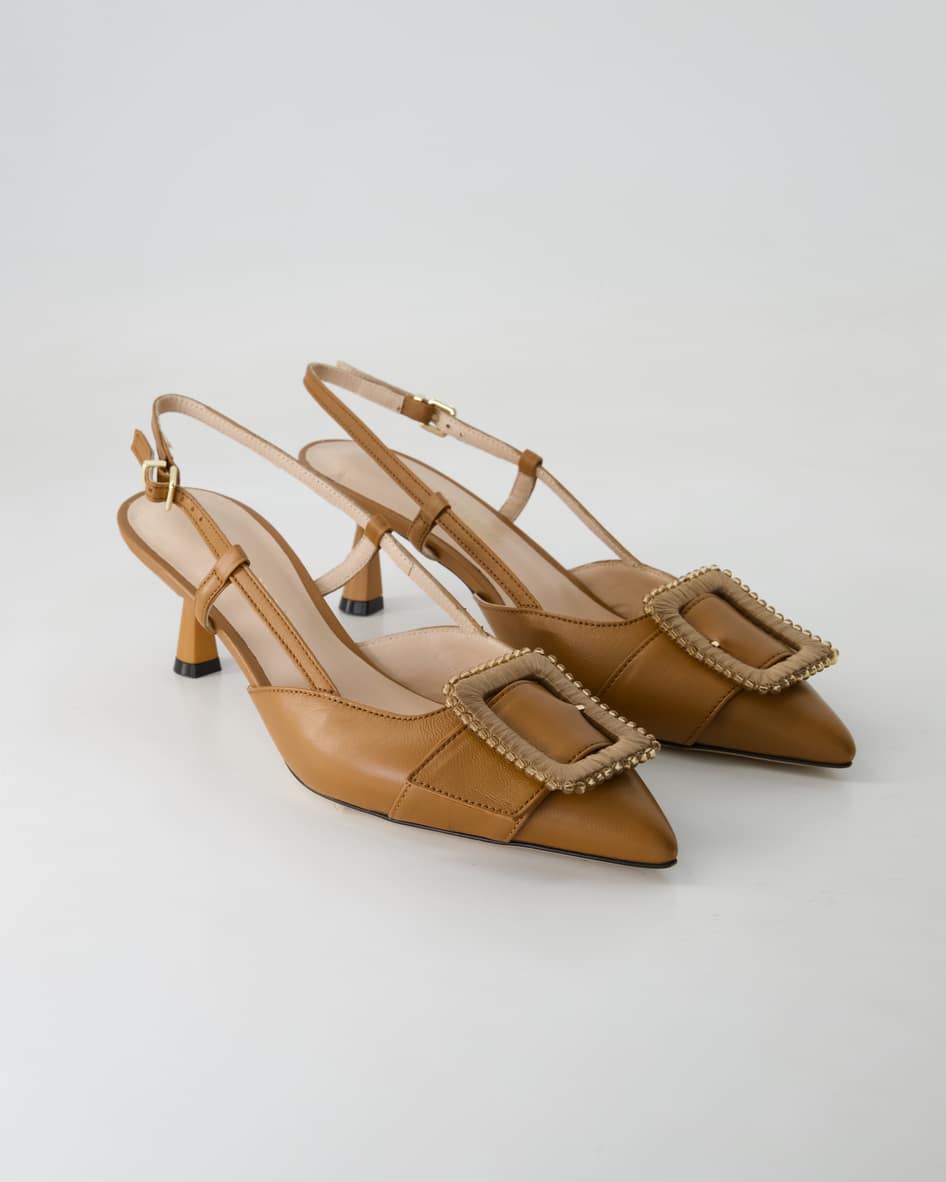 Konstantin Starke 5580 Slingpumps in Braun