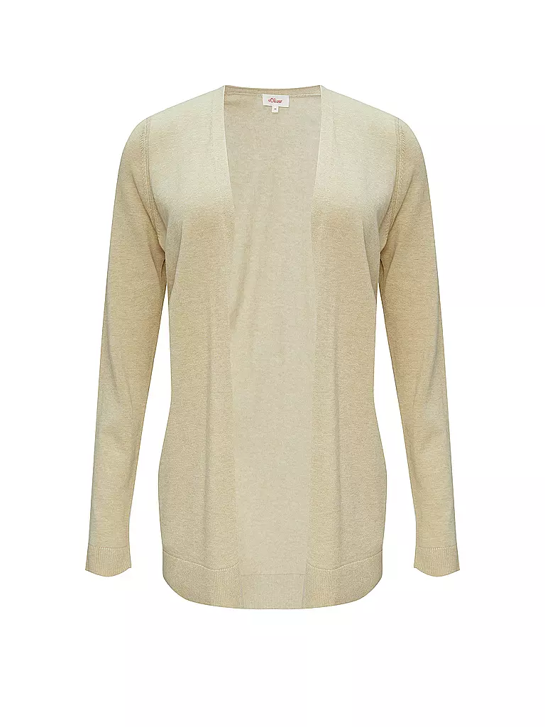 S.OLIVER Strickjacke  beige