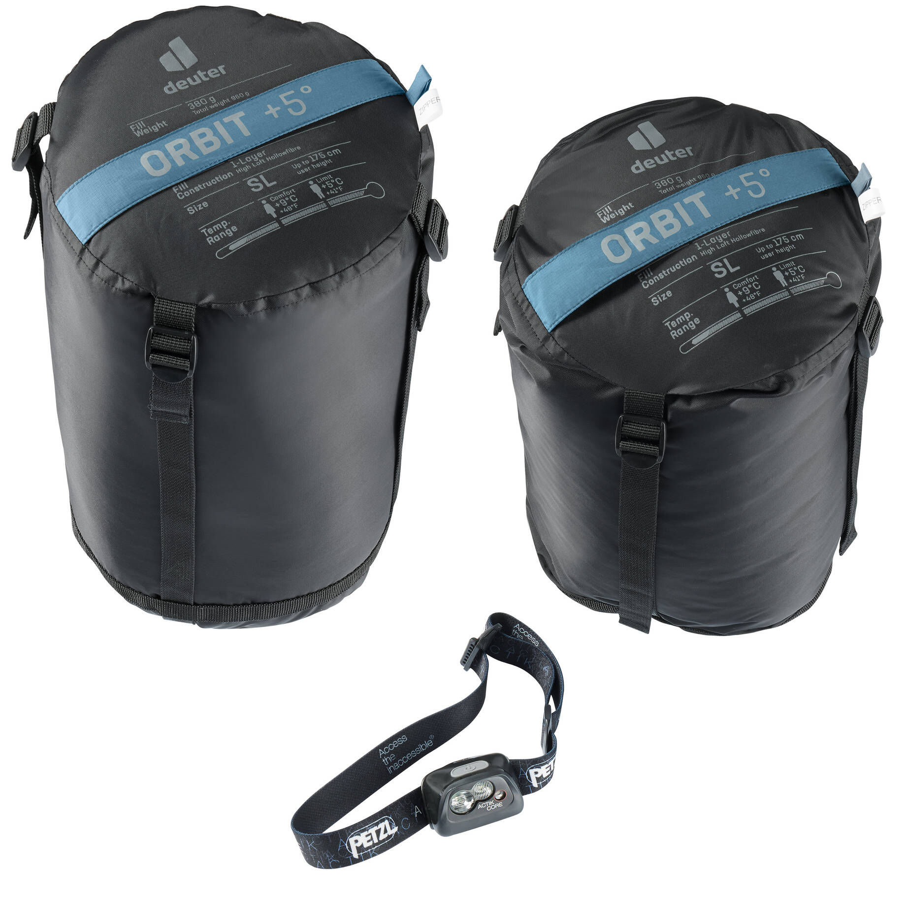 deuter| Kunstfaserschlafsack Orbit +5° SL