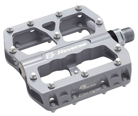 Pédales Reverse E-Escape Argent