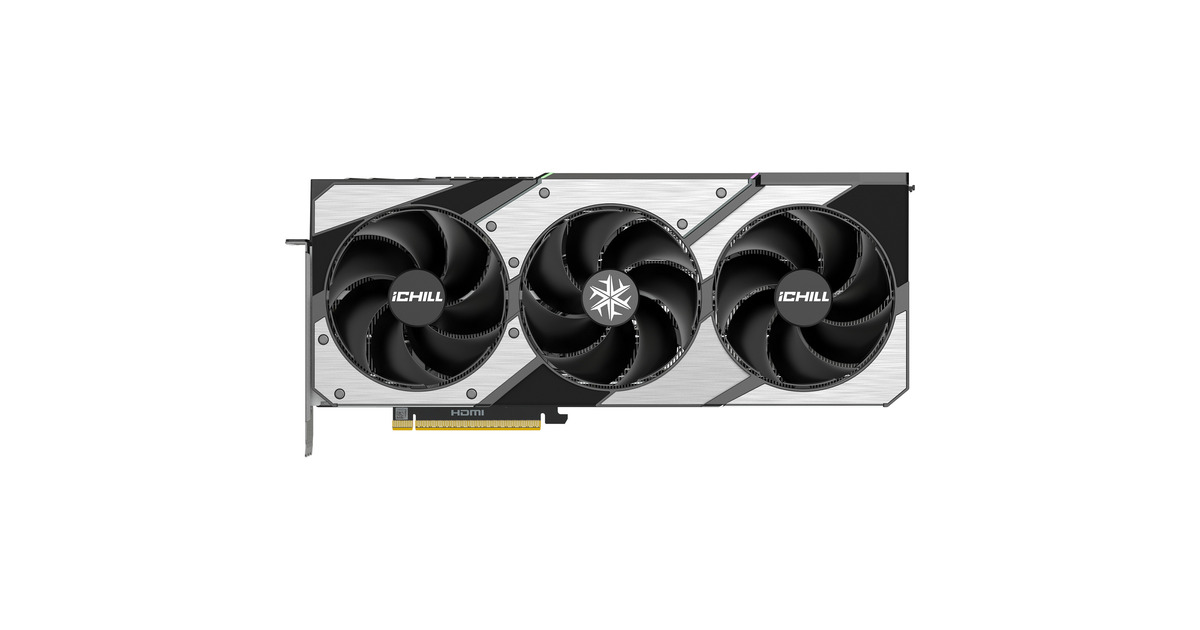 INNO3DGeForce RTX 5080 ICHILL X3 grafische kaart  (DLSS 4, 3x DisplayPort, 1x HDMI 2.1)