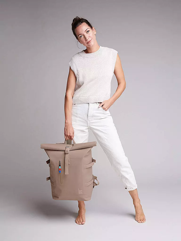 GOT BAG Rucksack ROLLTOP braun