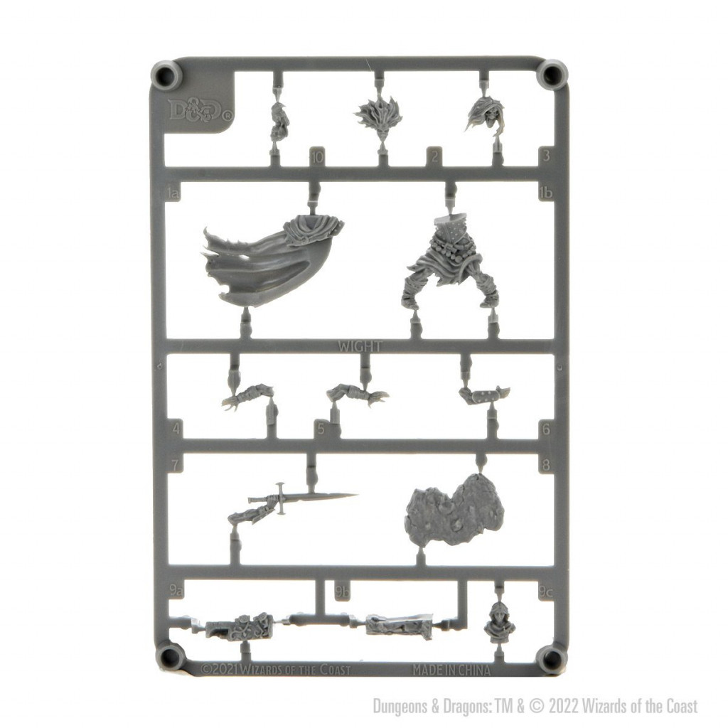 D&D Frameworks Unpainted Miniatures - Wight