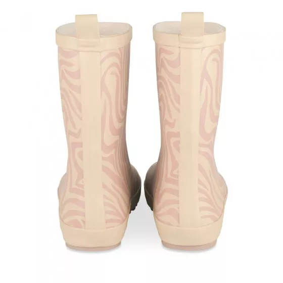 Bottes de pluie BEIGE LOVELY SKULL