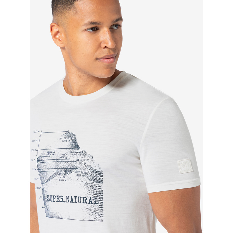 Super.Natural Herren Bio J 7 Peaks T-Shirt