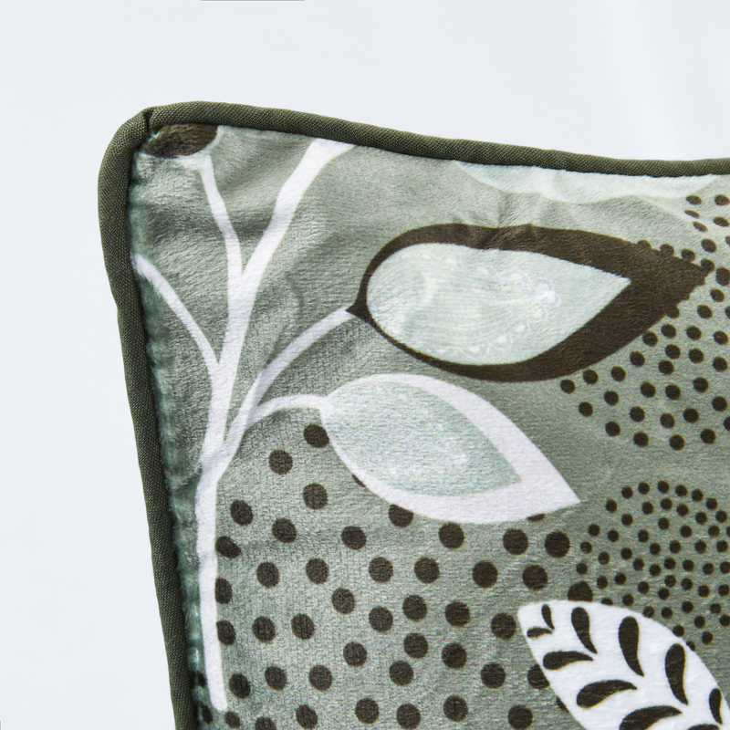 Coussin 'Kamala' velours
