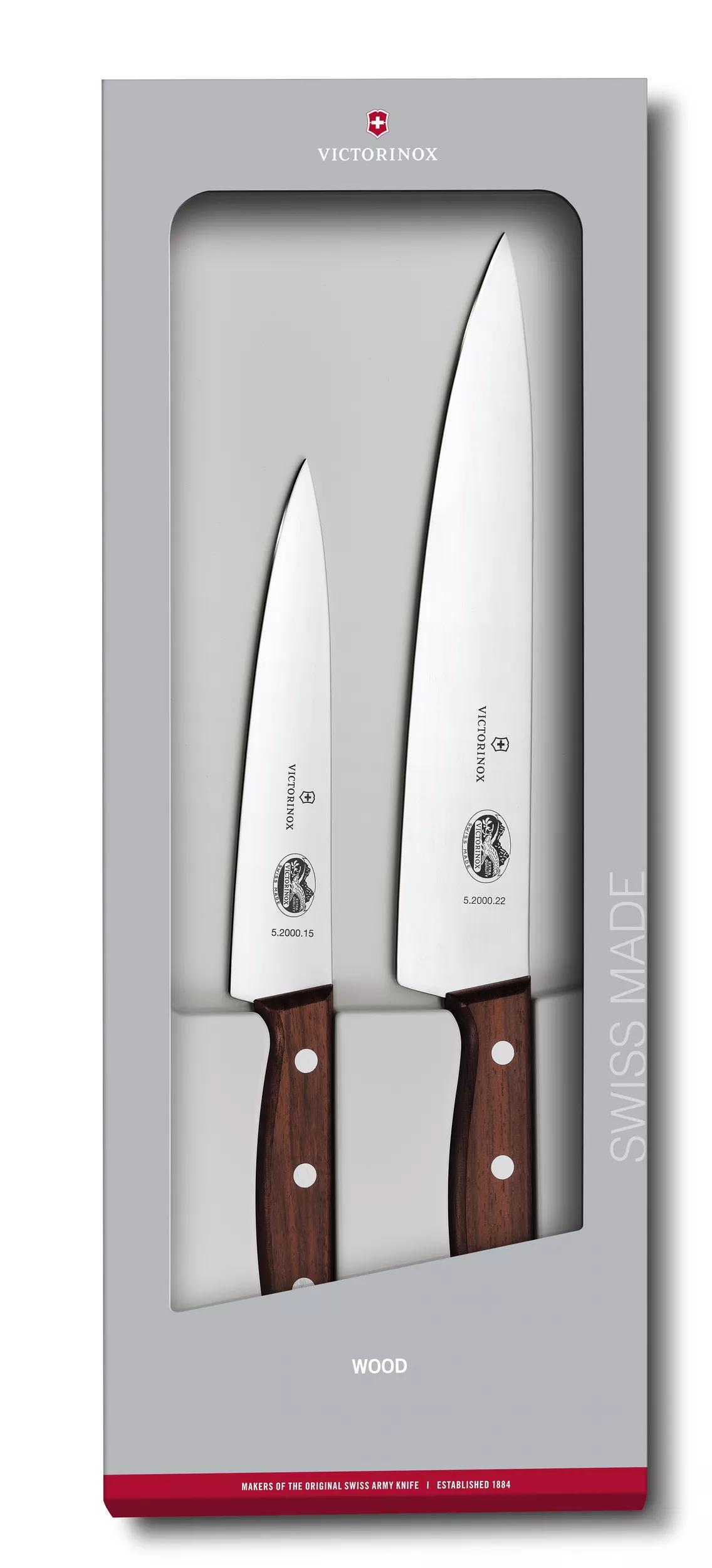 Wood Tranchier-Set, 2-teilig-Modifiziertes Ahornholz