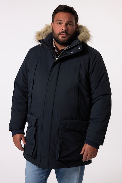 Men+ Funktions-Parka, wasser-, windabweisend, Kapuze, bis 8 XL