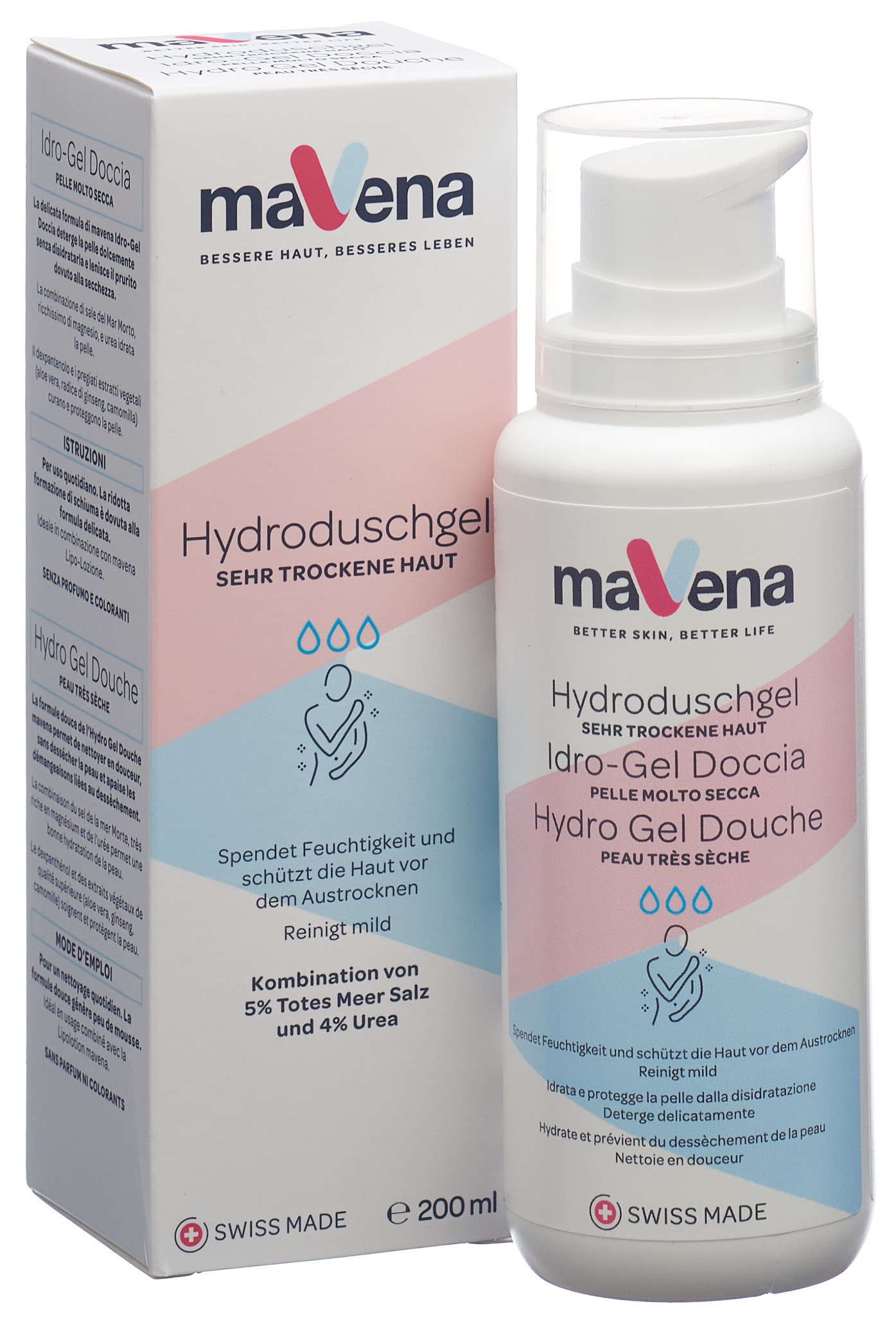 MAVENA Hydroduschgel Gel Disp 200 ml