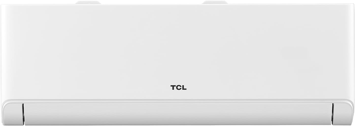 TCL Split Klimaanlage 12000 BTU (3,4kW) Modell: BreezeIN mit Sprachsteuerung, WIFI für Räume bis35m² 4 in 1: Heizen, Kühlen, Entfeuchten, Ventilieren inkl. 8°C Frostschutzmodus, Eco- & Turbomodus