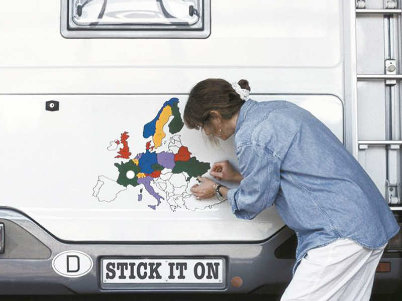 Europa stickerset
