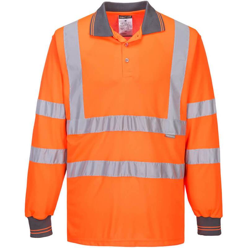 Portwest S277 Polo HV Manches Longues