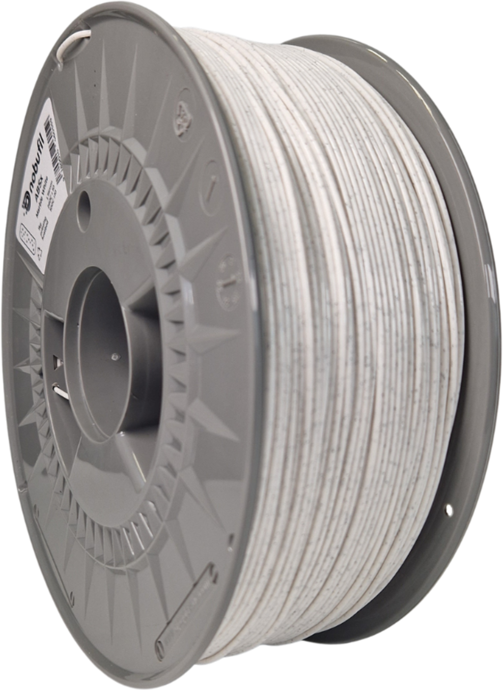 Nobufil  ABSx Marble White, 1,75 mm / 1000 g    ABS Filament aus recycelten Kunststoffen