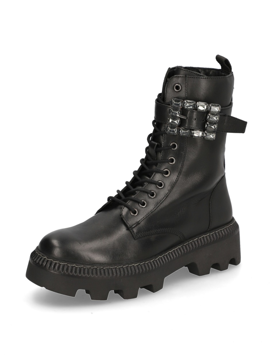 Glattleder Schnürboot