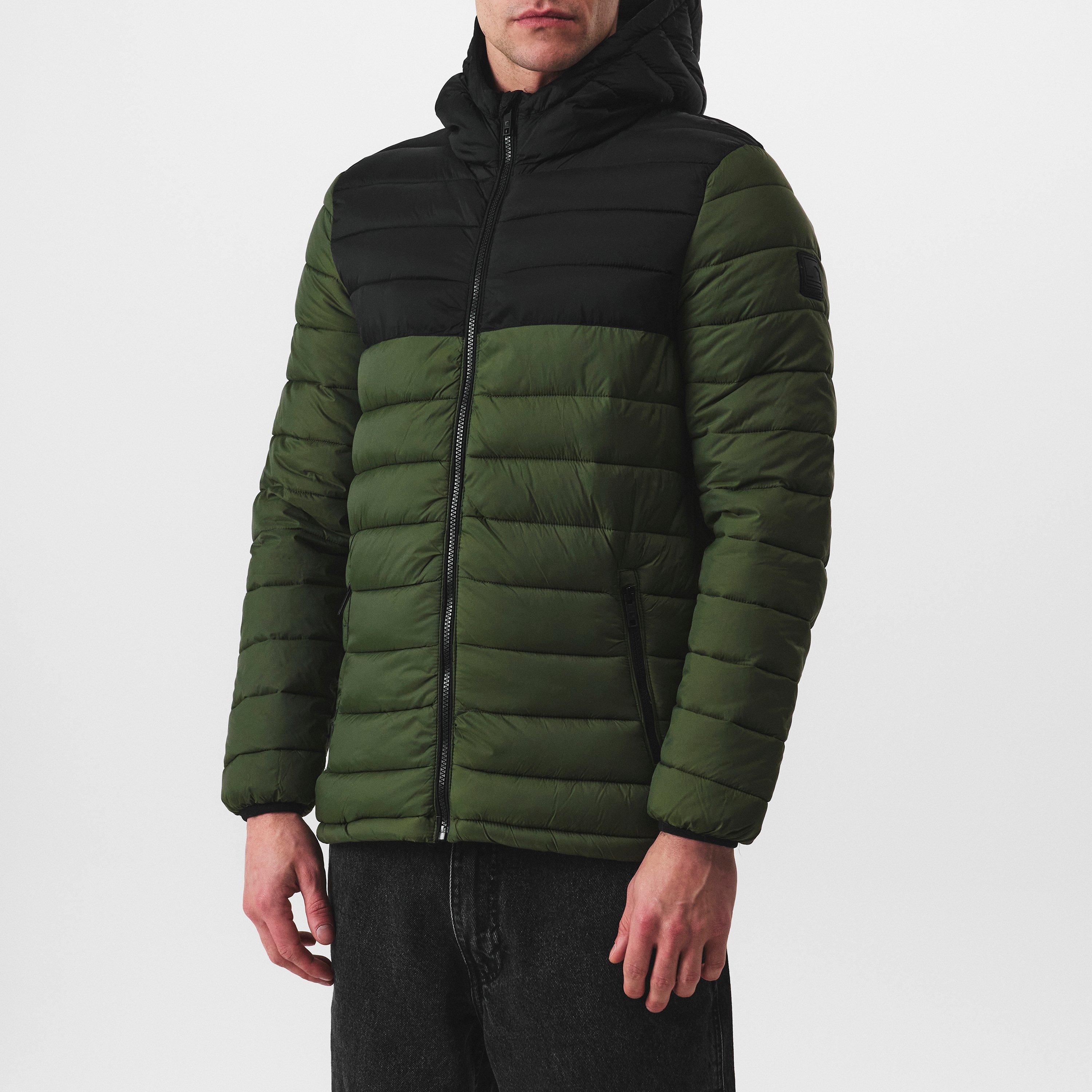 SoulCal Micro Bubble Hooded Jacket Mens