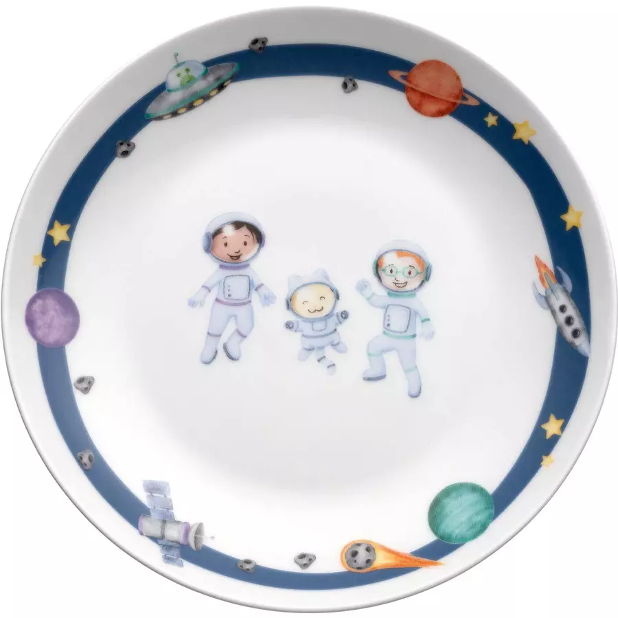 Leonardo Kindergeschirr Set BAMBINI AVVENTURA blau