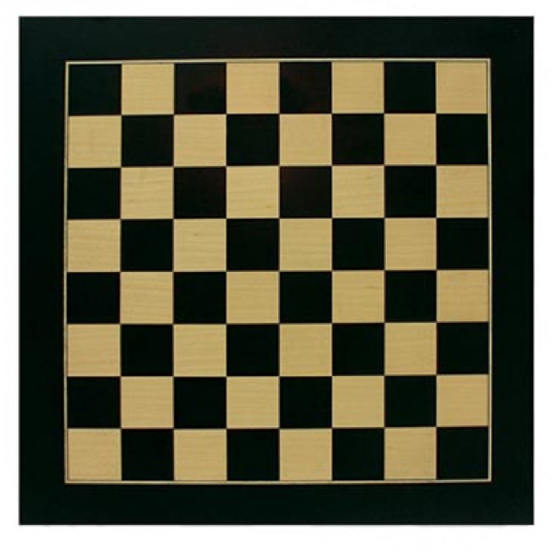 Echiquier en Ebene et Erable 38 cm