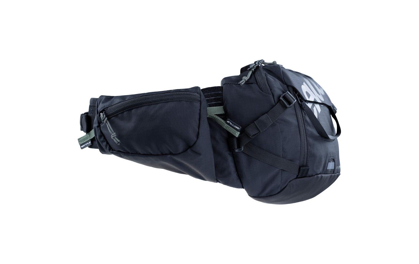 Hüfttasche Hip Pack Pro 3 l, SchwarzBelüftete Hightech-Tragetasche