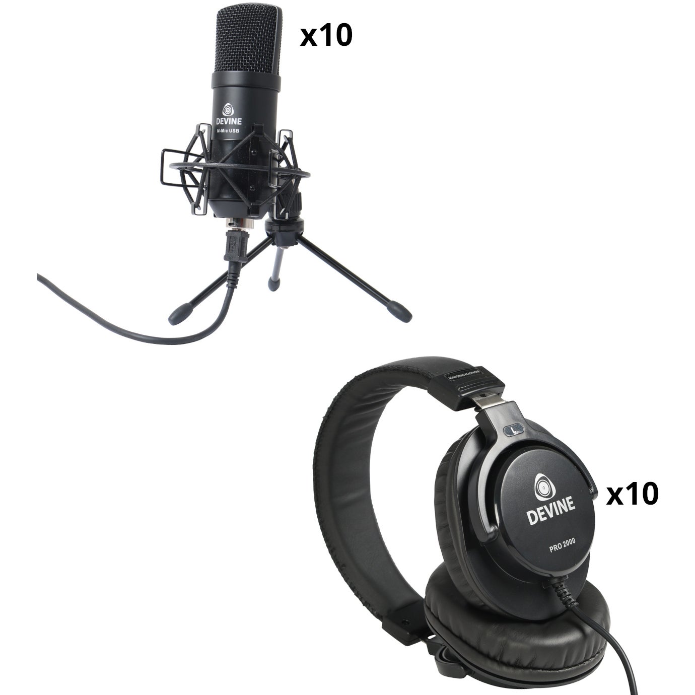 Devine podcast/videoconference starterpack
