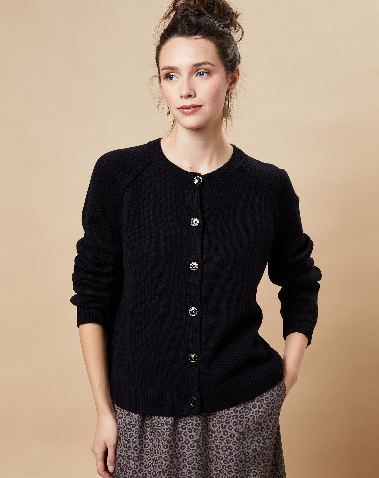 Harris Wilson Gilet en Laine mélangée Odessa noir