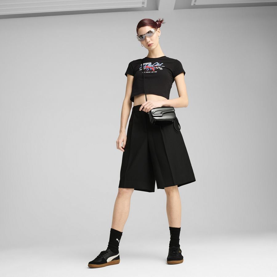 Puma GRAPHICS Kurzes figurbetontes Moto-T-Shirt
