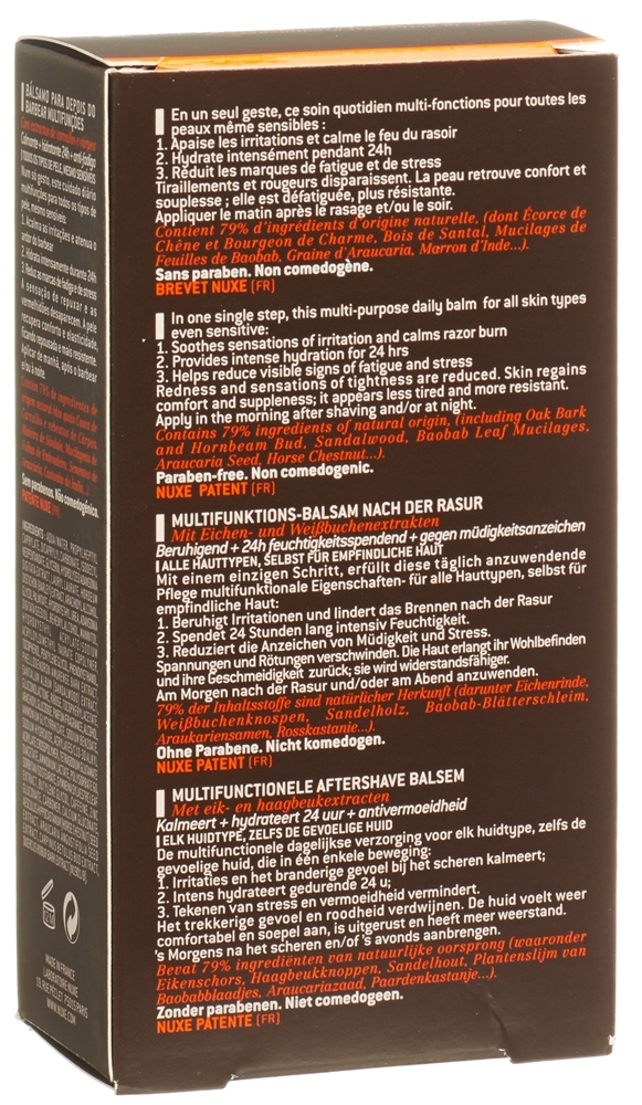 NUXE Men Baume Après Rasage 50 ml