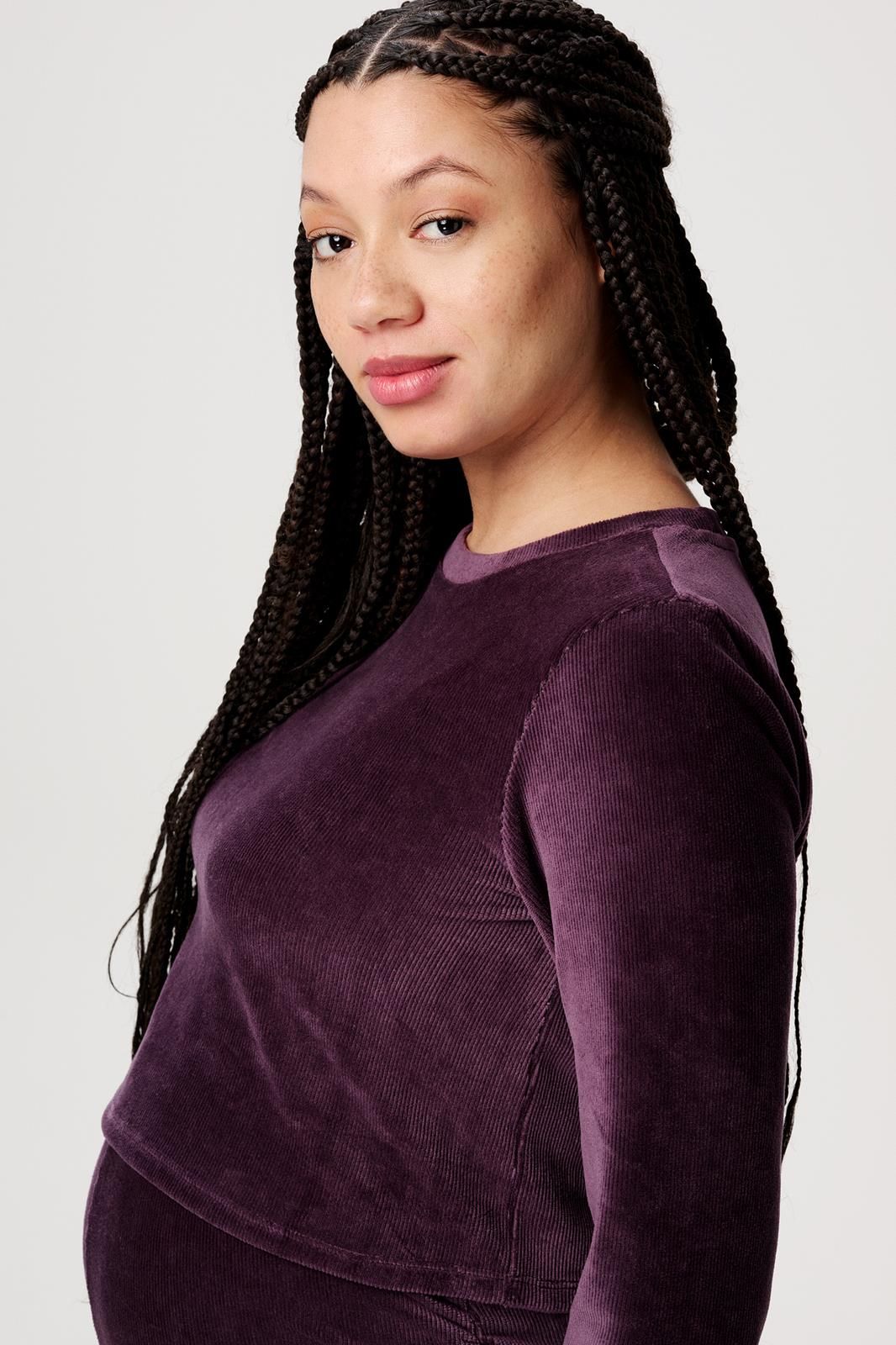 Noppies Maternity Voedingsshirt Espoo - Plum Perfect