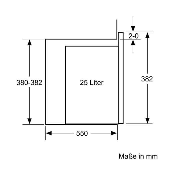 Bosch Mikrowelle BEL554MS0