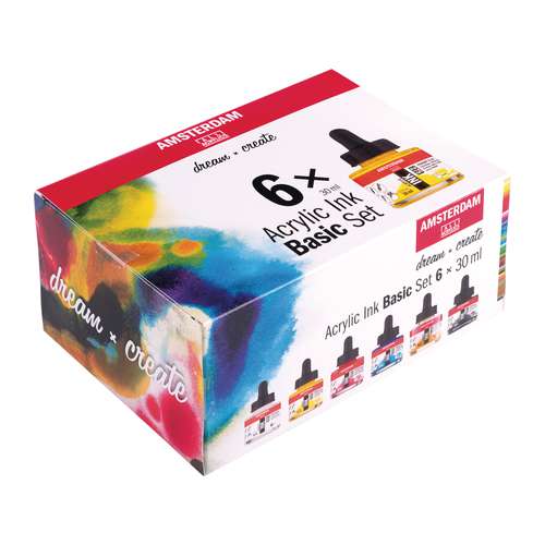 Talens AMSTERDAM All Acrylics Ink Basis-Set