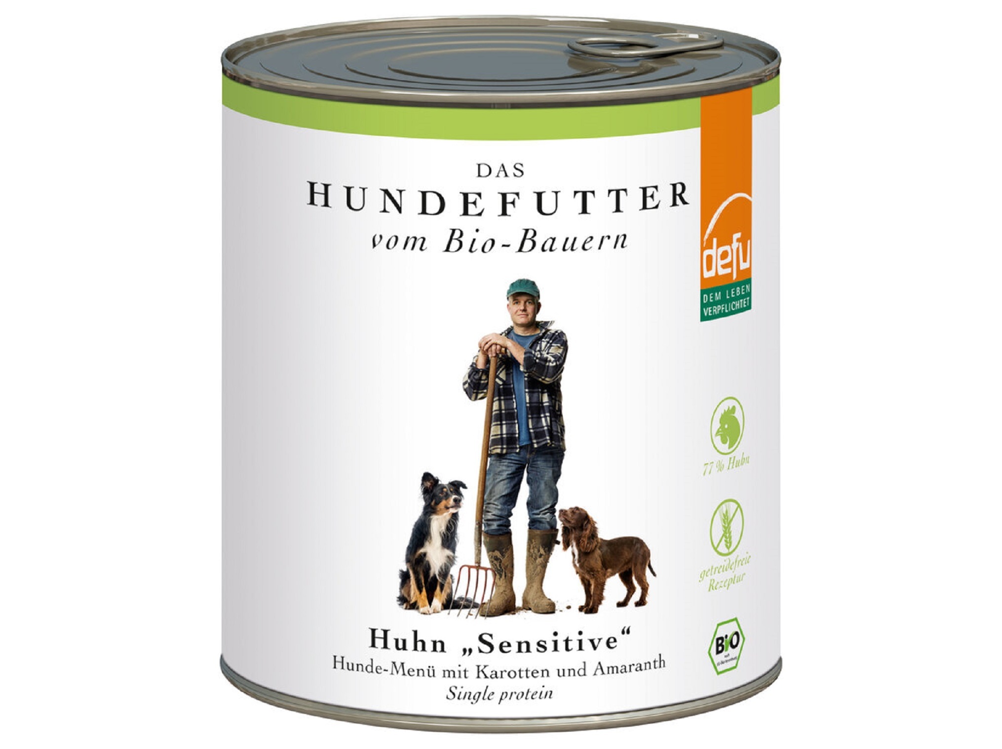 COMIDA HÚMIDA BIO CÃO DEFU SENSITIVE FRANGO 820G