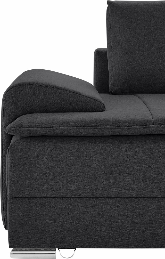 INOSIGN Ecksofa »Night & Day L-Form, B: 324 cm« mit Bettfunktion, Bettkasten & 3 Zierkissen, Boxspringbett 180x200 cm