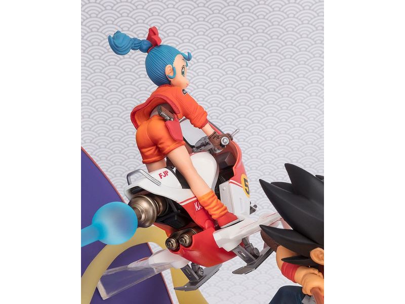 Tamashii Nations Figur Dragon Ball Son Goku & Bulma Sammelfigur aus dem Dragon Ball-Universum