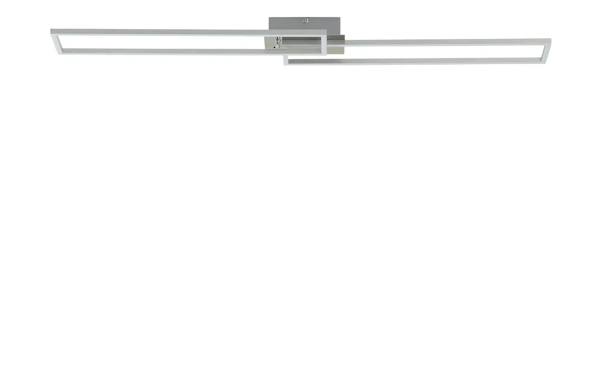 Meisterleuchten LED-Deckenleuchte, 2-flammig chrom mit Fernbedienung