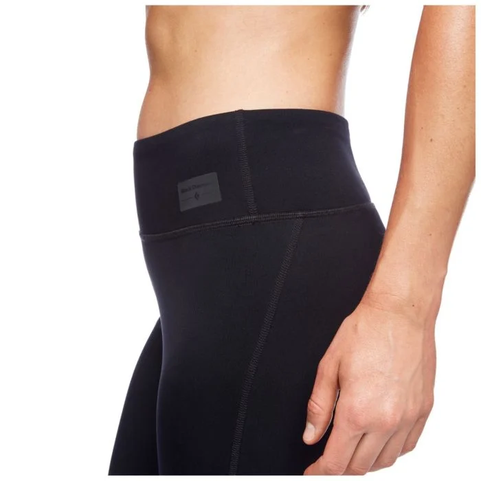 Black Diamond Dame Lange tights Rise Tights Sort
