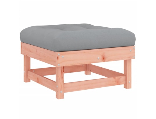 LES TENDANCES - Salon extérieur Salon de jardin-bois rosé-7 places-61x61x62-472970