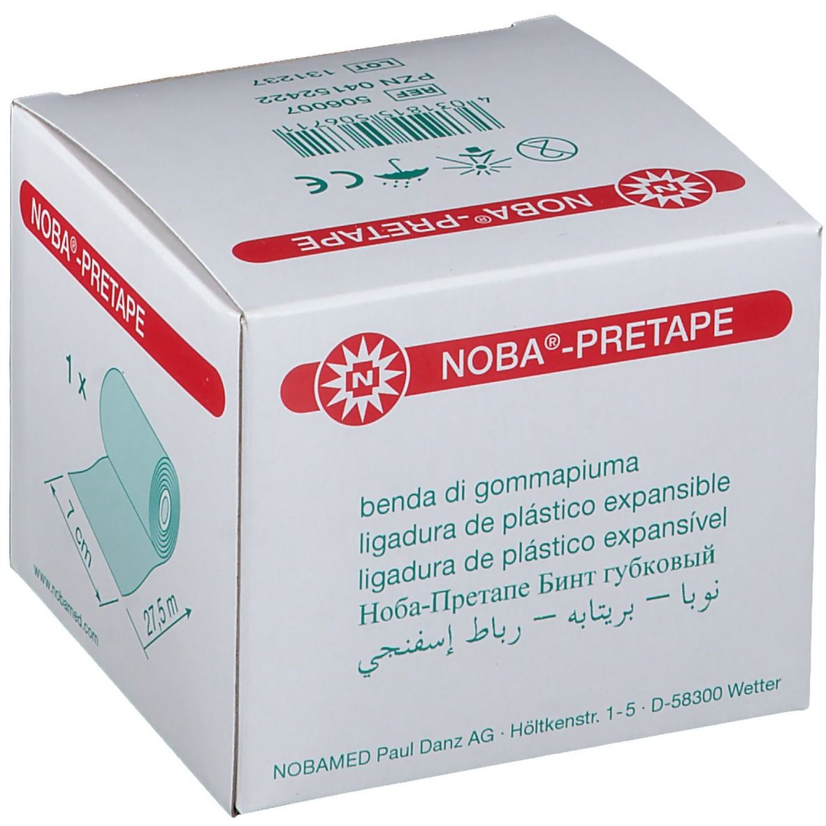 NOBA®-Pretape 7 cm x 27,5 m