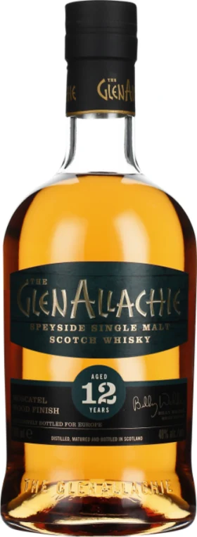 GLENALLACHIE 12 YEARS MOSCATEL FINISH 70CL