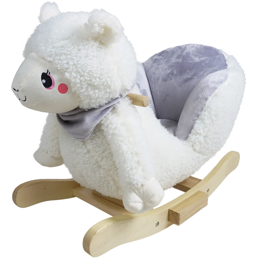 knorr toys® Schaukeltier Milly lama weiß