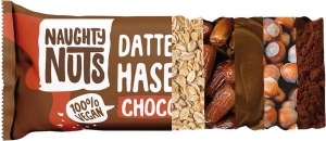Naughty Nuts Dattel Haselnuss Choco Riegel, 30 g